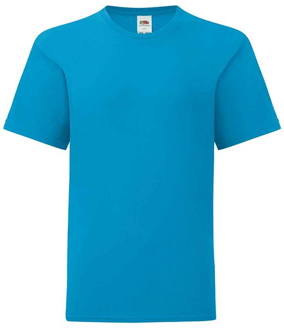 Fruit of the Loom Kids Iconic 150 T-Shirt – Azure