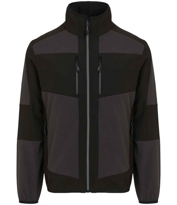 Regatta E-Volve Unisex Two Layer Soft Shell Jacket – Ash/Black