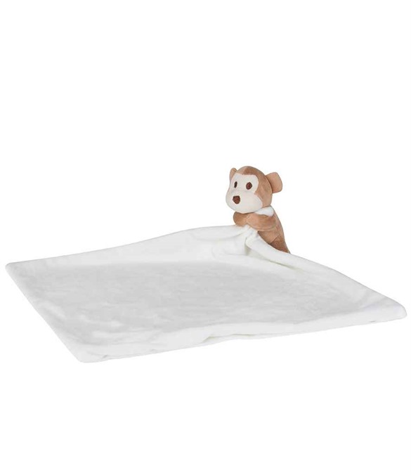 Mumbles Monkey Comforter – Cream