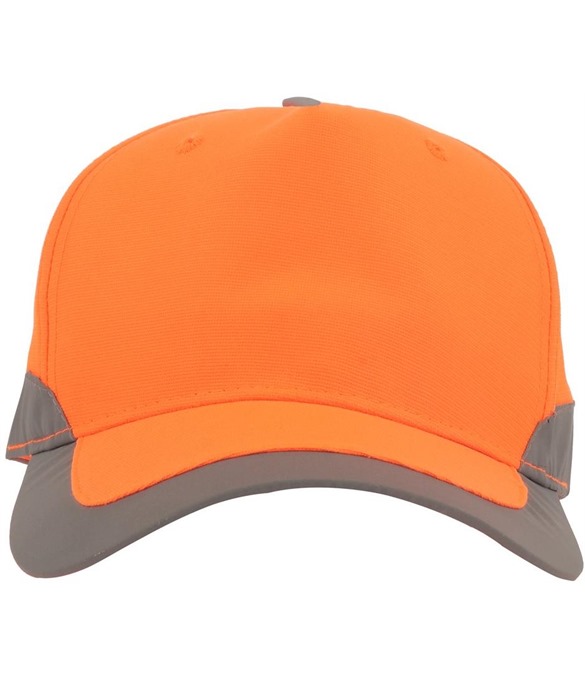 Atlantis Helpy 5 Panel Reflective Cap – Orange