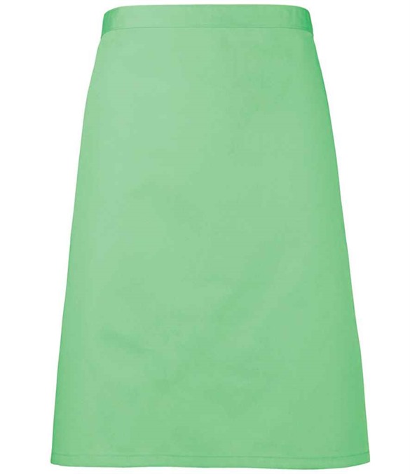 Premier 'Colours' Mid Length Apron – Apple Green