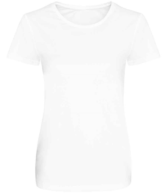 AWDis Ladies Cool Smooth T-Shirt – Arctic White