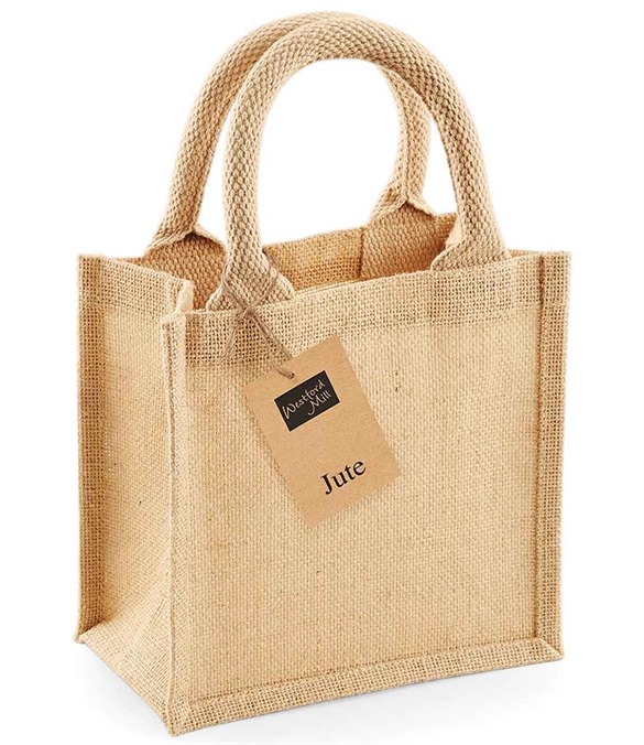 Westford Mill Jute Petite Gift Bag – Natural