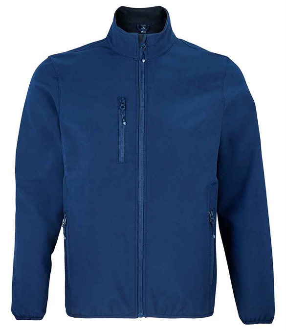 SOL'S Falcon Recycled Soft Shell Jacket – Abyss Blue